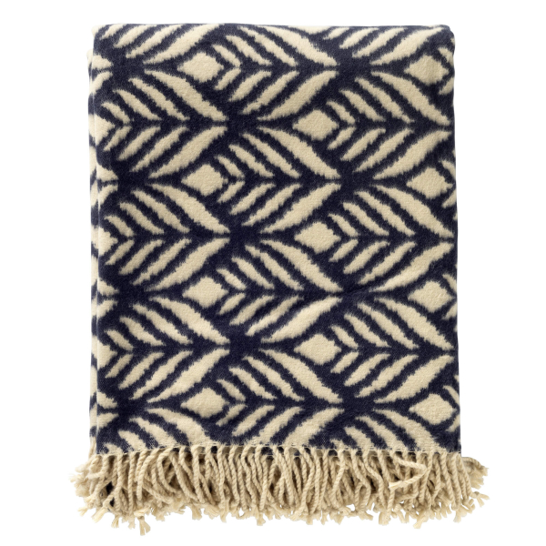 Hoii Plaid 'Alexandra' 150 x 200 cm Insignia Blue - Blau